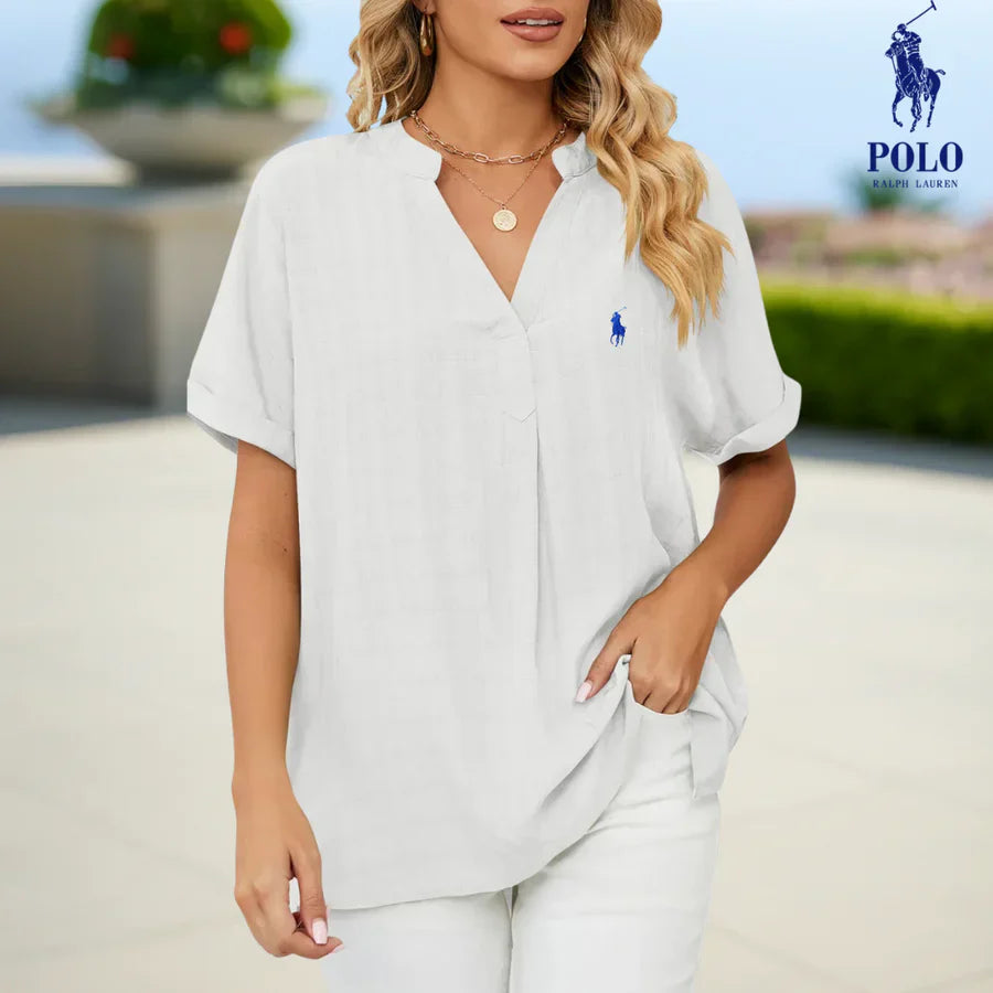 RL™ Linnen Tuniekblouse